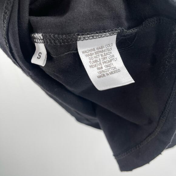 NEW ODD PEOPLE T-Shirt Tee Size Small Black The Wild Ones Rock Cotton Distress - Picture 3 of 9